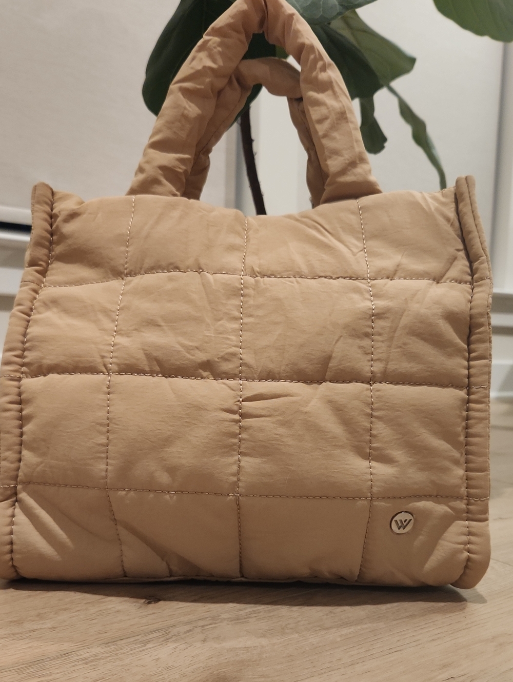 WESTBRONCO Puffer Quilted Tote
